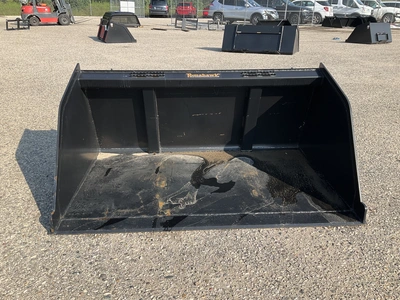 Used TOMAHAWK 60" SNOW/ MULCH BUCKET Skid Steer Buckets Michigan US | Miedema Asset Management Group #1342279