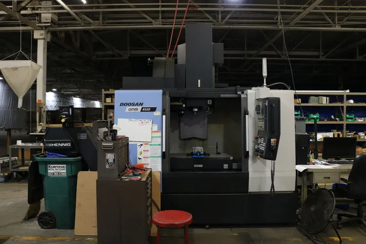 Used 2016 DOOSAN DNM4500S Vertical Machining Centers US | IndiQuip #124282