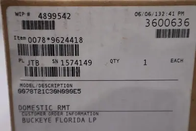 ROSEMOUNT 0078T21C30N090E5 EMERSON TEMPETURE SENSOR STOCK #G-371