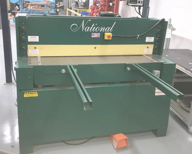 Used 2018 NATIONAL NH4825 Sheet Metal Shears | Two Spade Machinery LLC #508456