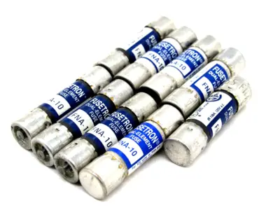 NEW LOT OF 9 FUSETRON FNA-10 FUSES FNA10