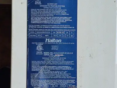 Used HALTON ECOL-O-6-ESP-EF-OC-C-B Switchgears British Columbia CA | Lenmark #1426985