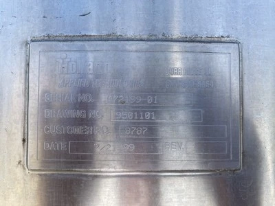 USED Holland & Son 500 Gallon
