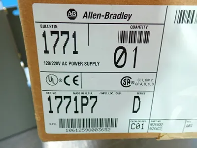 Used ALLEN BRADLEY 1771P7 PLC Power Supplies Ohio US | HGR 24 #879916