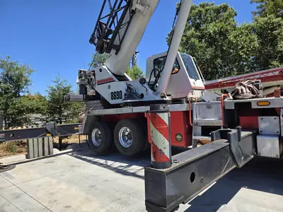 Used 2008 LINK-BELT HTC-8690 Telescopic Boom Lifts California US | Ben Kaplan Equipment #1233508