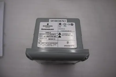 Rosemount 6888XI-1OXY-02-00-00-00-00-00 Conductivity Analyzer NEW UNIT #5912