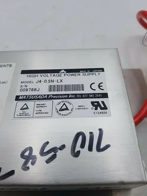 Matsusada J4-0.5N-LX High Voltage Power Supply