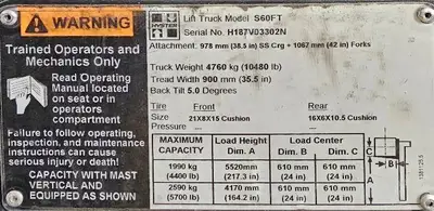 Used 2015 HYSTER S60FT Misc Forklifts Illinois US | Somerset Equipment Sales #1542843