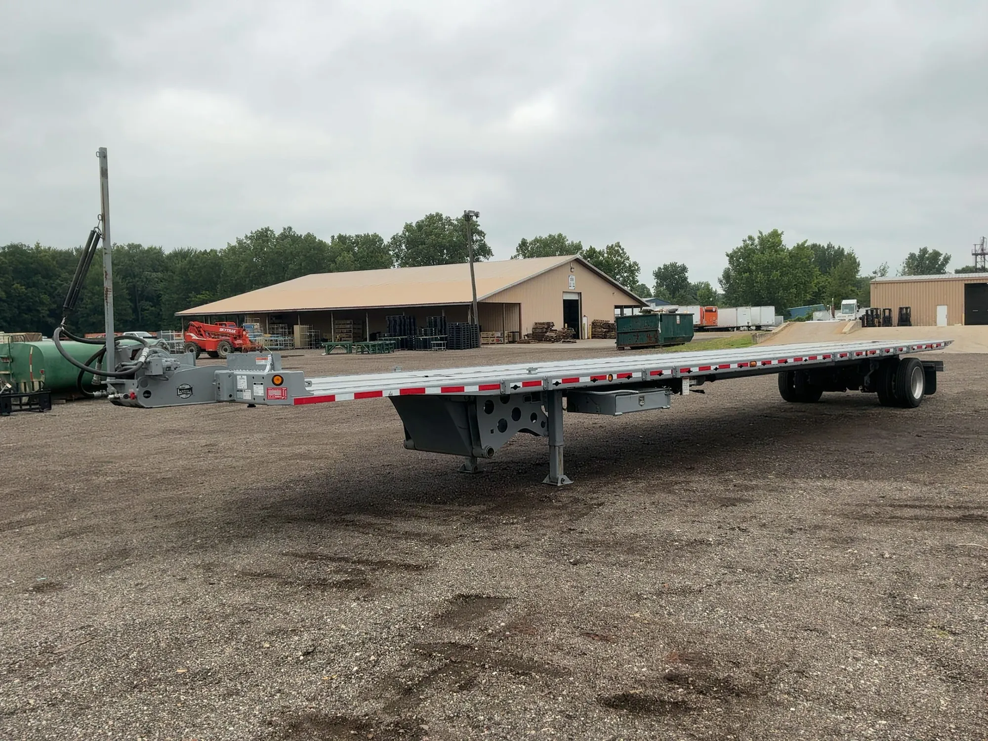 Used 2014 LANDOLL HYDRAULIC TILT CONTAINER HAULING Tiltbed Trailers Michigan US | Miedema Asset Management Group #1328950