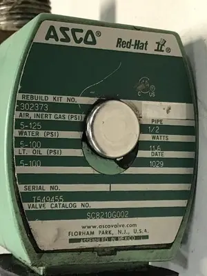 USED ASCO SC8210G002