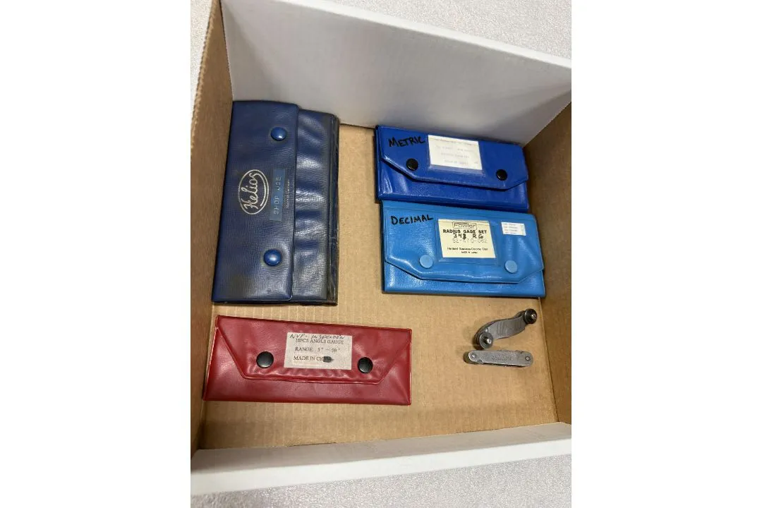 Used _UNKNOWN_ _UNKNOWN_ Radius Gages Utah US | KD Auctions #1549448