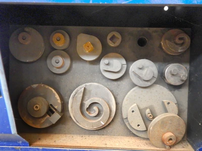 USED TORSIONADORA CURLING MACHINE FOR ORNAMENTAL FORGE