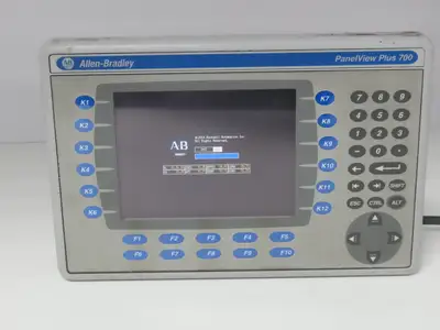 Allen Bradley 2711P-B7C4A8 PanelView Plus 700 Keypad/Touch W/Module 2711P-RDB7C