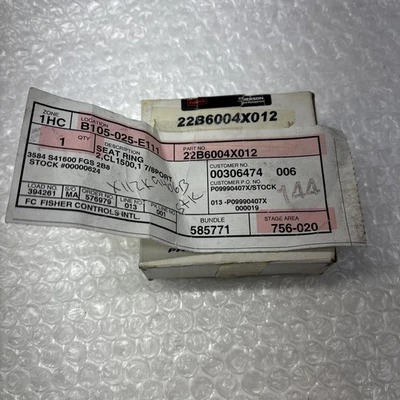 NEW FISHER 22B6004X012