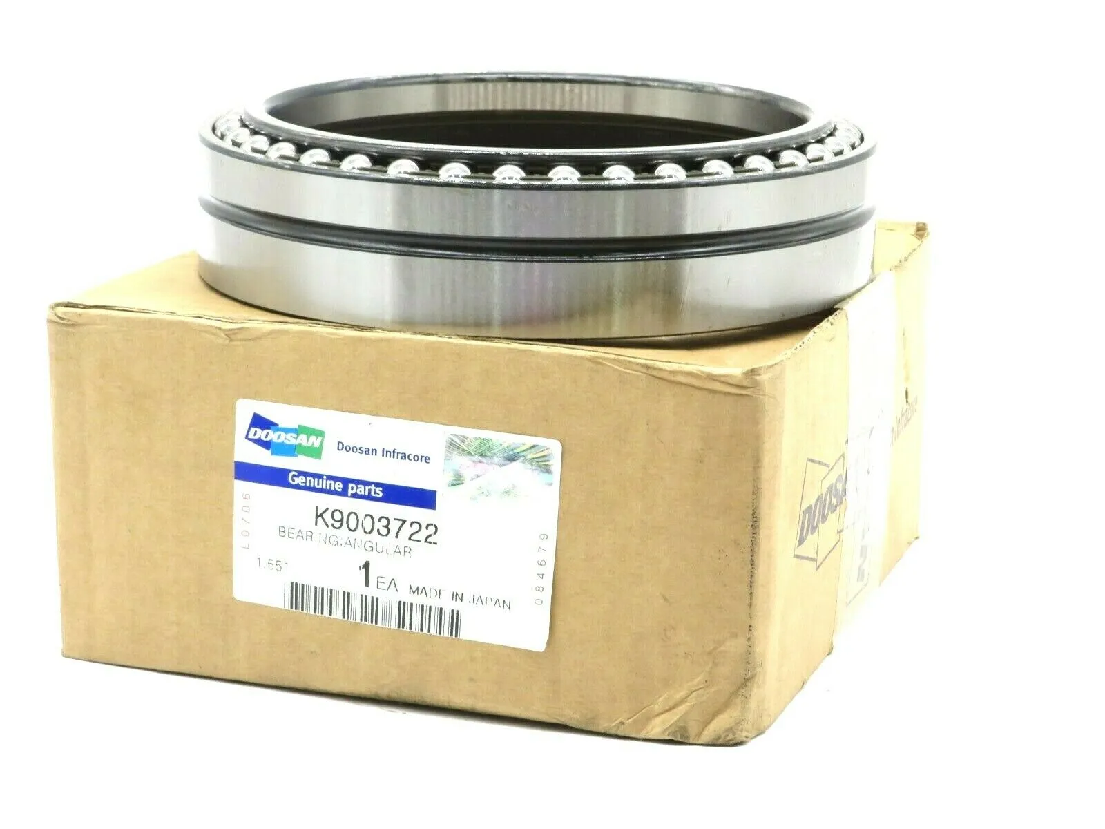 NEW DOOSAN K9003722 BEARING ANGULAR