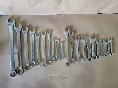 Assorted Combination Wrench Set (22pcs)