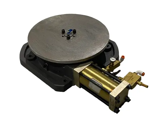 Used Allenair Pneumatic Rotary Indexing Table 11" Diameter Rotary Tables Michigan US | Maverick Industrial Sales #1395071