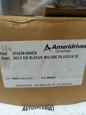New | in-Stock AMERIDRIVES 074254-004EB Pump & Valve Parts | Surplus Asset Holdings #1218384