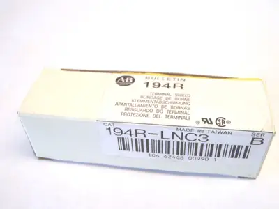 194R-LNC3 | Allen Bradley  Ser. B Terminal Shield LOT OF 2 - New