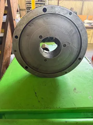 PHASE 2,  12" 3-Jaw Chuck 4" Hole Self Centering Jaws