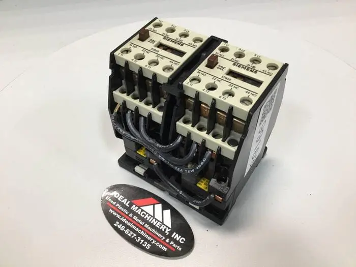 Used SIEMENS 3TD1017-1G PLC Contactors Michigan US | Ideal Machinery #1288814