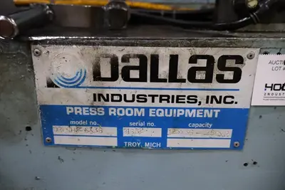 DALLAS DPR-20,000#x48 Complete Feed Lines | Universal Press & Machinery (UPM) (11)