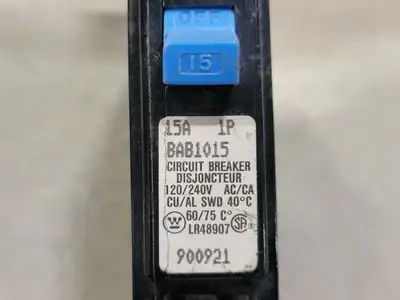 Used WESTINGHOUSE BAB1015 Switchgears British Columbia CA | Lenmark #242311