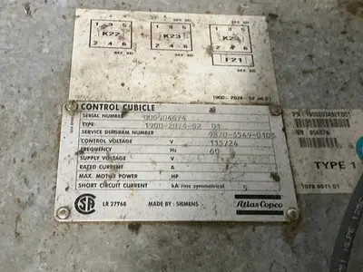 Used 2006 ATLAS COPCO GA37PLUS Miscellaneous MRO Ohio US | HGR 24 #1352660