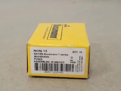 USED BUSSMANN NON-15