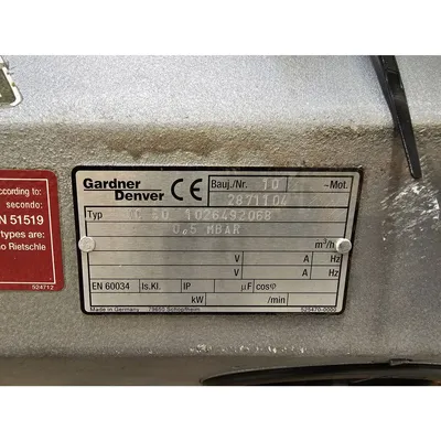 USED ELMO RIETSCHLE/GARDNER DENVER VC 50