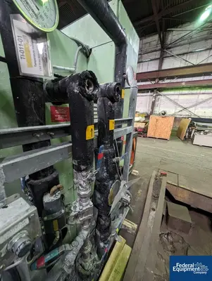 USED Mazzoni Mazzoni Two Stage Single Screw Vacuum Plodder, Model Duplex M350