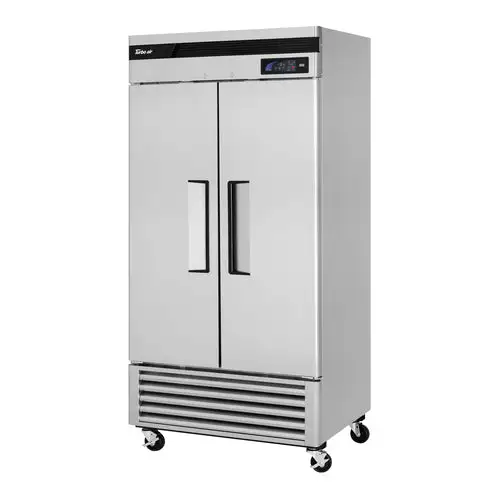 Turbo Air TSF-35SDN-N 39 1/2" Super Deluxe Two Section Reach In Freezer, (2) Left/Right Hinge Solid Doors, 115v