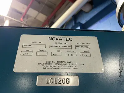 Used 2002 NOVATEC N50 Dryers Ohio US | HGR 24 #1314755