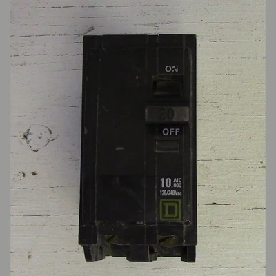 Square D 2 Pole 20 Amp Push-in Breaker