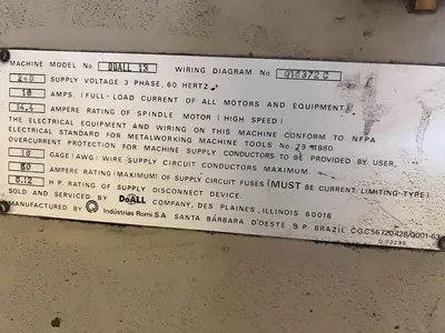 USED DOALL 13
