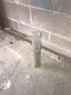 50mm Dia, QVF pipe section PS2/450