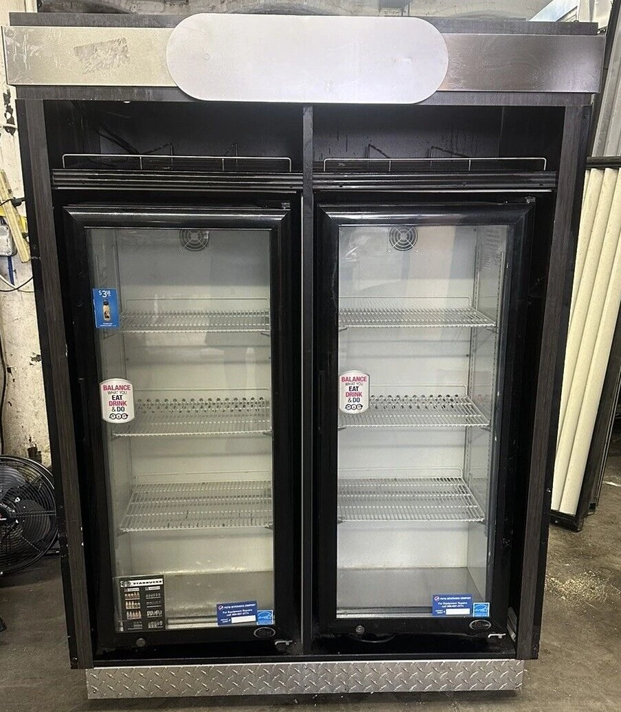 174-0152 IDW G4-H0234B 2 Glass Door Self Contained Cooler