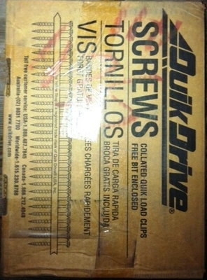 Screws,No.X1S1016, 5/16 HEX #10x1",Approx.1500 screws per box(33)Boxes Available