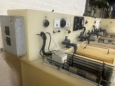 Manual Dip Plating Line: Dual Station, Poly-Pro Construction for Jewelry Gold, Silver Nickel Copper