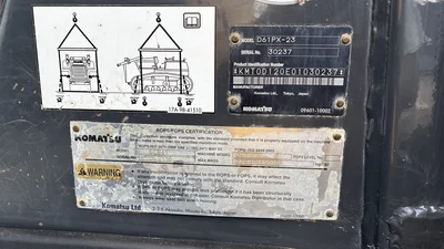 Used 2013 Komatsu D61PX-23 Crawler Dozers Maryland US | Zadoon Equipment #1480782