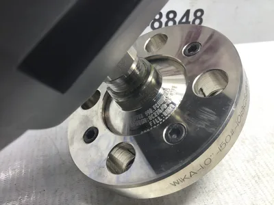 Wika 316 SS Pressure Gauge Tube and Connection 0-100Psi
