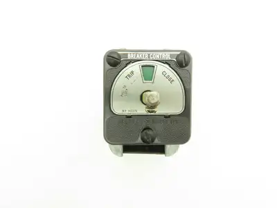 GE 16SB1B20X2 Rotary On/Off Switch 2 Position Spring Return Maintained State