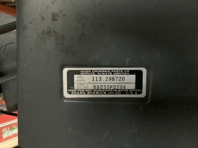 Used SEARS CRAFTSMAN 113.298720 Woodworking Table Saws Michigan US | Miedema Asset Management Group #1342044