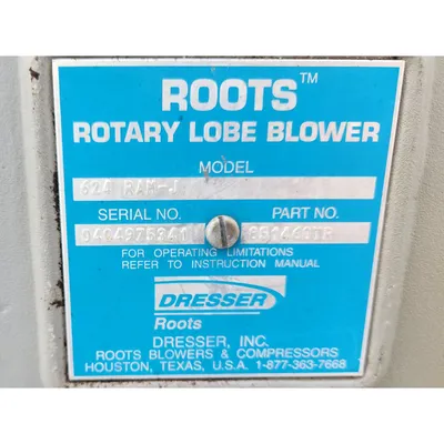 USED ROOTS DRESSER, INC. 624 RAM-J