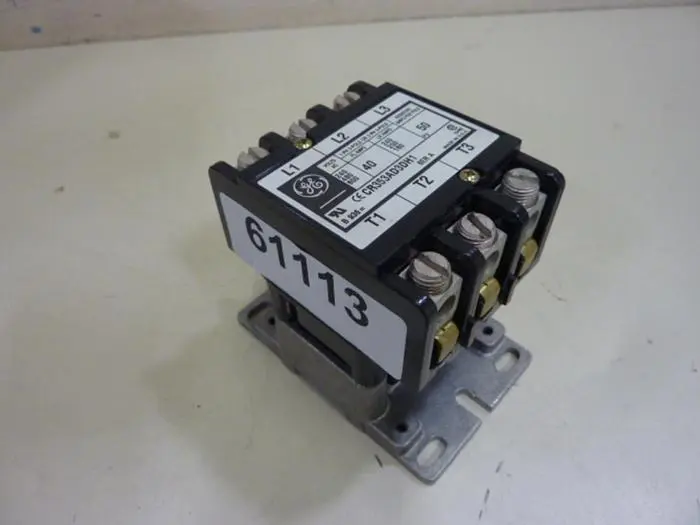 Used GENERAL ELECTRIC CR353AD3DH1 PLC Contactors | Ideal Machinery #621939