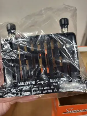 Lot of 5 Simpson Model 53 Multiplier Modules