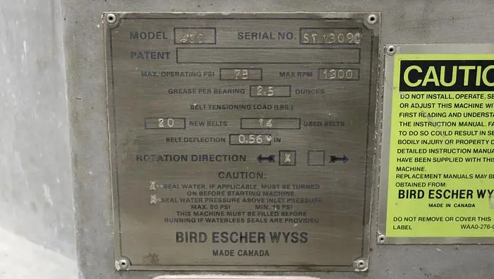Used Bird 400 Screens (Misc) Minnesota US | Peak Machinery, Inc. #285129