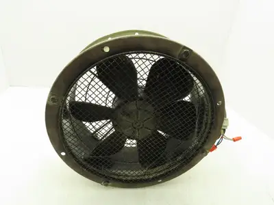 Ziehl-Abegg FC 031-4 DF.2A.3 Exhaust Fan 12" 230/460V 3PH 15" Round Flange