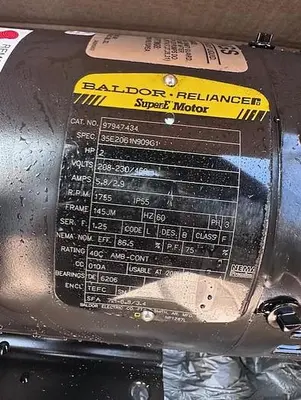 NEW BALTIMORE AIRCOIL CO. PC2 SERIES