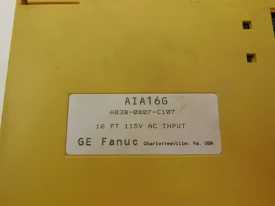 GE FANUC A03B-0807-C107 INPUT MODULE A03B0807C107
